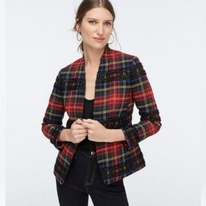 NWT J Crew Holiday blazer Stunning size 6 wool, lined